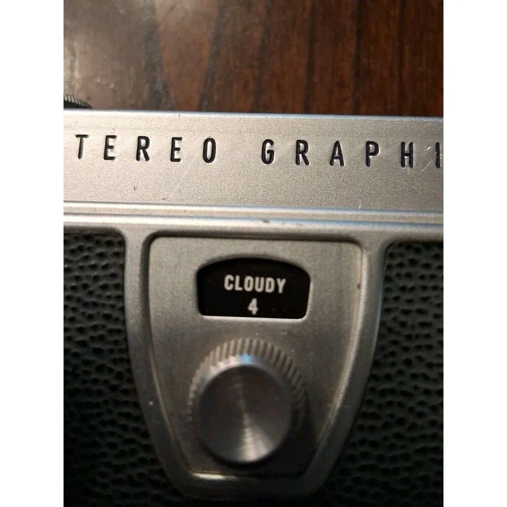 Graflex Stereo Graphic Camera 1002396 Vintage Film Camera Untested As Is